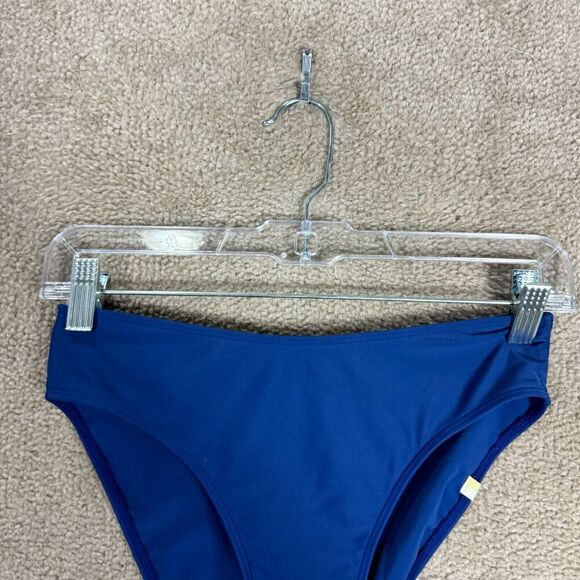 Summersalt The High Leg Bikini Bottom Womens Size 4 Deep Blue Mid Rise Swimming - Picture 3 of 10